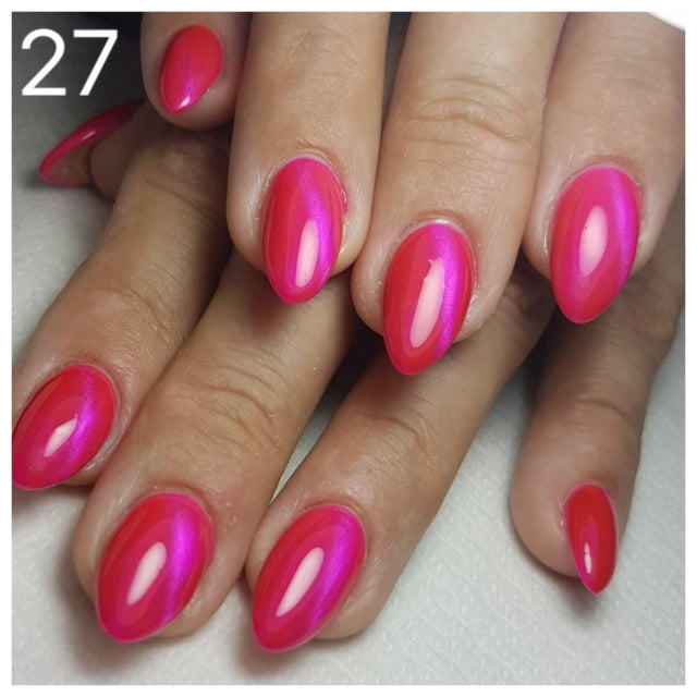 לק גל מספר 27 רד ניו יורק-Red New York מכיל 18ml