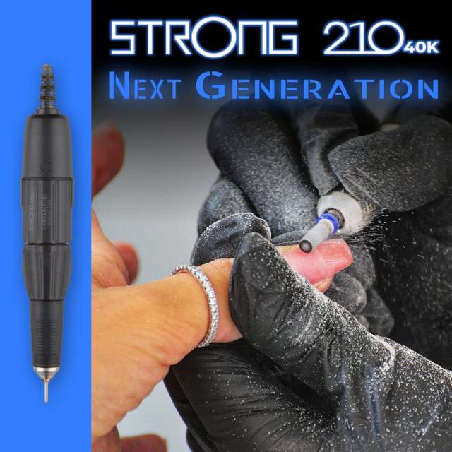 סטרונג 210 החדשה מכונת שיוף לציפורניים -strong 210 יבואן רשמי