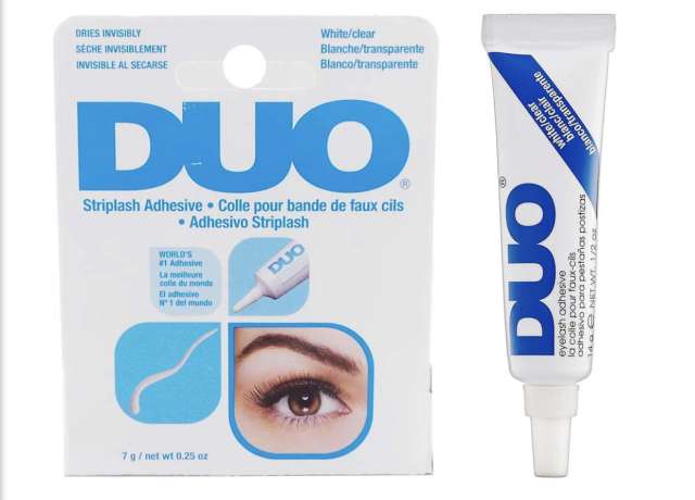 דבק לריסים Duo בצבע שקוף