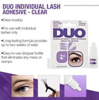 דבק לריסים Duo בצבע שקוף