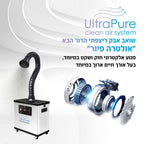 שואב אבק רצפתי עוצמתי במיוחד לקוסמטיקה ultra pure