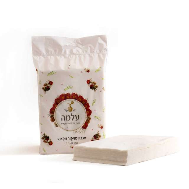 נייר מניקור עלמה 100 יחידות