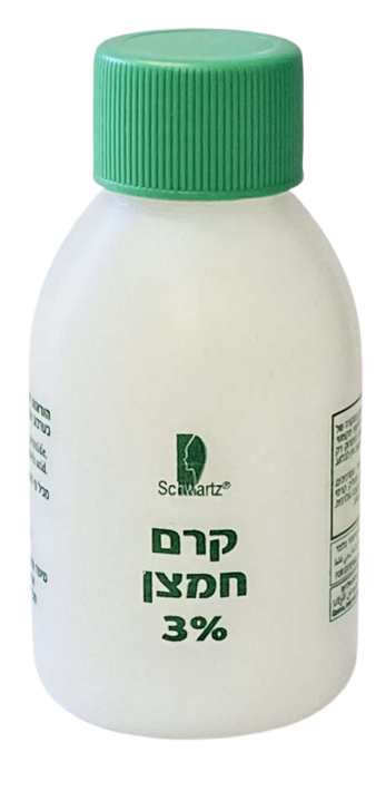 קרם חמצן 3% לגבות -שוורץ