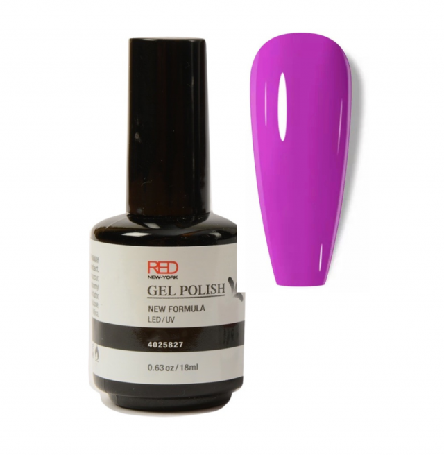 לק גל מספר 12 רד ניו יורק -Red New York מכיל 18ml