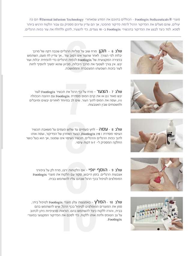 פוטלוג'יקס מוס לטיפול בעקבים סדוקים מספר +3 FootLogix מכיל 125 מ"ל