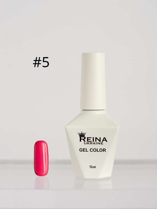לק ג׳ל ריינה אוקריינה מספר 5 REINA UKRAINE