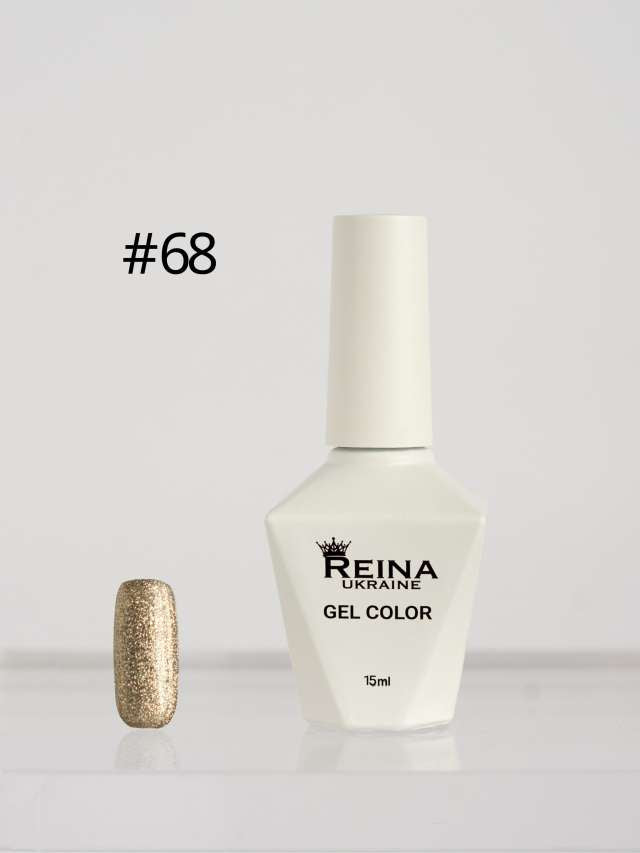 לק ג׳ל ריינה אוקריינה מספר 68 REINA UKRAINE