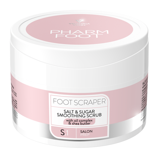 קרם פילינג עדין לכף הרגל פארם פוטFOOT SCRAPER  PHARM FOOT מכיל 200 גרם