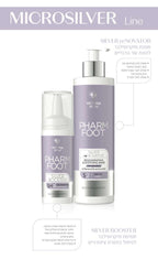 מסכת מיקרוסילבר להזנת עור הרגליים פארם פוט SILVER reNOVATOR PHARM FOOT מכיל 400 מ"ל