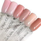 בייס ראבר קודי בצבע Natural Rubber Base Natural Beige מכיל 15ml  מקורי יבואן רשמי מאושר משרד הבריאות