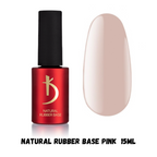 בייס ראבר קודי בצבע  Natural Rubber Base Pink מכיל 15ml  מקורי יבואן רשמי מאושר משרד הבריאות