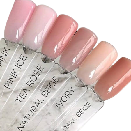בייס ראבר קודי בצבע  Natural Rubber Base Pink מכיל 15ml  מקורי יבואן רשמי מאושר משרד הבריאות