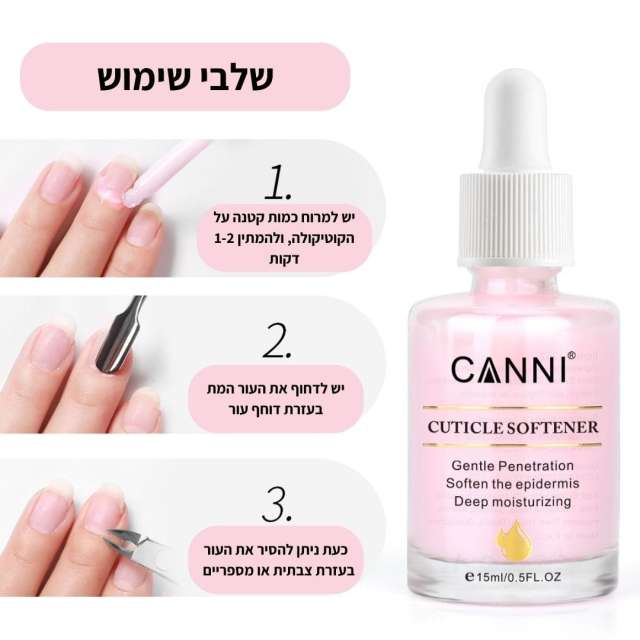 מרכך קוטיקולה ( עור שמסביב לציפורן ) קאני -CANNI