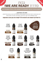 צבע לאיפור קבוע סדרת we are ready מספר R284 צבע חום כהה מאוד magic cosmetics