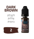 צבע פיגמנט לאיפור קבוע לעיניים צללית איילנר לקבלת צללית בינונית מספר 2 magic cosmetics