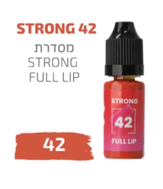 צבע פיגמנט לאיפור קבוע לשפתיים גוונים וורודים מסדרת full lip מספר 42 magic cosmetics