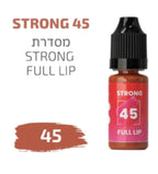 צבע פיגמנט לאיפור קבוע לשפתיים גוונים וורודים מסדרת full lip מספר 45 magic cosmetics
