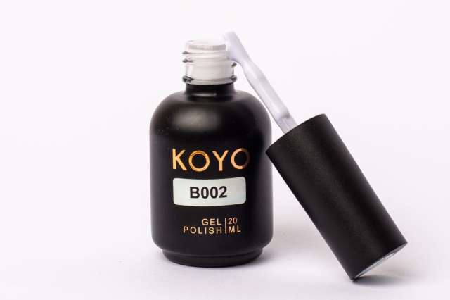 בייס ראבר עם צבע של koyo מספר 02 מכיל 20 מ״ל