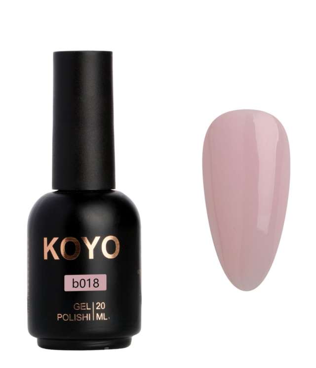 בייס ראבר עם צבע של koyo מספר 18 מכיל 20 מ״ל