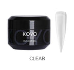 ג׳ל בנייה -קויו בצבע שקוף clear builder gel מכיל 50g