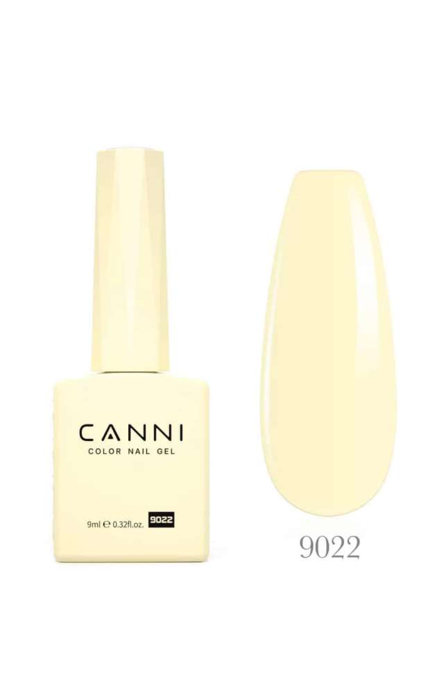 לק ג׳ל קאני 9 מ״ל מספר 9022 סדרה CC1 חברת CANNI