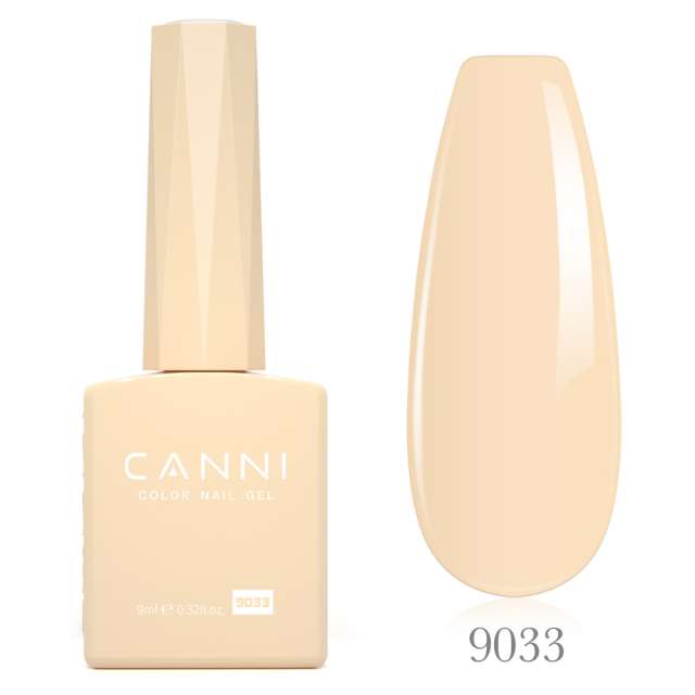 לק ג׳ל קאני 9 מ״ל מספר 9033 סדרה CC2 חברת CANNI