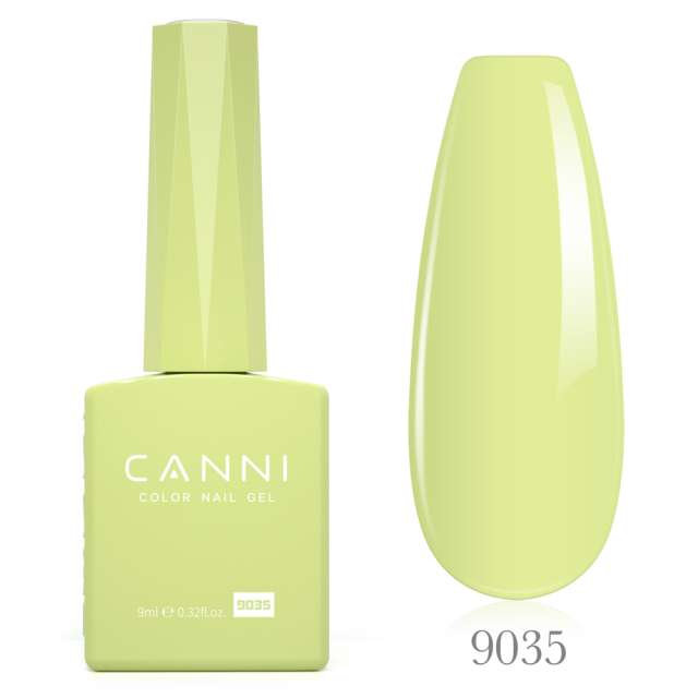 לק ג׳ל קאני 9 מ״ל מספר 9035 סדרה CC2 חברת CANNI