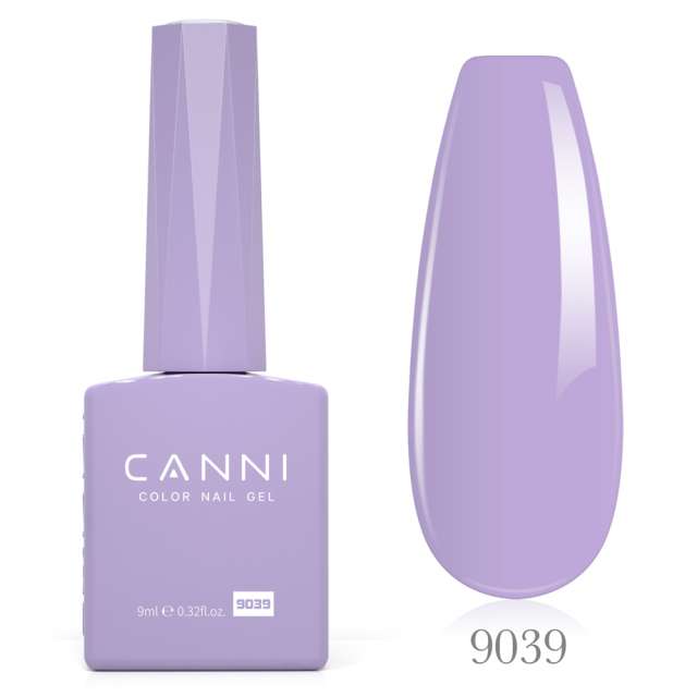 לק ג׳ל קאני 9 מ״ל מספר 9039 סדרה CC2 חברת CANNI