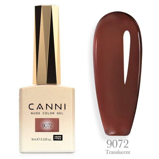 לק ג׳ל קאני 9 מ״ל מספר 9072 סדרה CC3 חברת CANNI