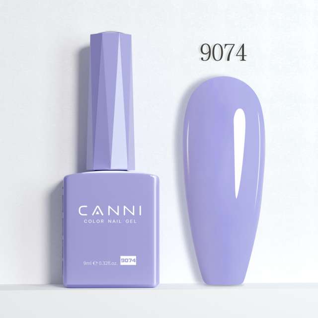 לק ג׳ל קאני 9 מ״ל מספר 9074 סדרה CC4 חברת CANNI