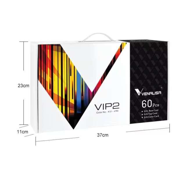 מזוודת ונליסה דגם vip2 מכיל 60 צבעים + 5 מקשרים. vip2 venalisa