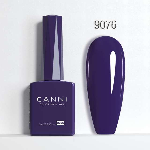 לק ג׳ל קאני 9 מ״ל מספר 9076 סדרה CC4 חברת CANNI