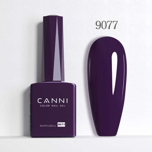 לק ג׳ל קאני 9 מ״ל מספר 9077 סדרה CC4 חברת CANNI