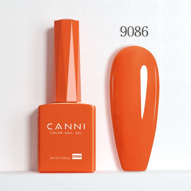 לק ג׳ל קאני 9 מ״ל מספר 9086 סדרה CC4 חברת CANNI