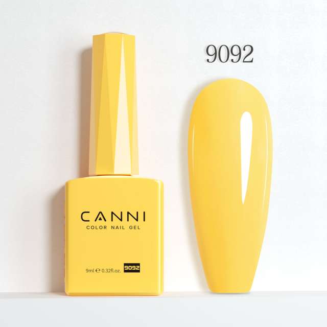 לק ג׳ל קאני 9 מ״ל מספר 9092 סדרה CC4 חברת CANNI