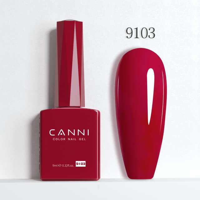 לק ג׳ל קאני 9 מ״ל מספר 9103 סדרה CC4 חברת CANNI