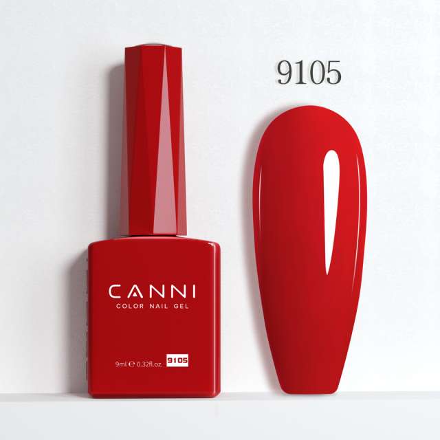 לק ג׳ל קאני 9 מ״ל מספר 9105 סדרה CC4 חברת CANNI
