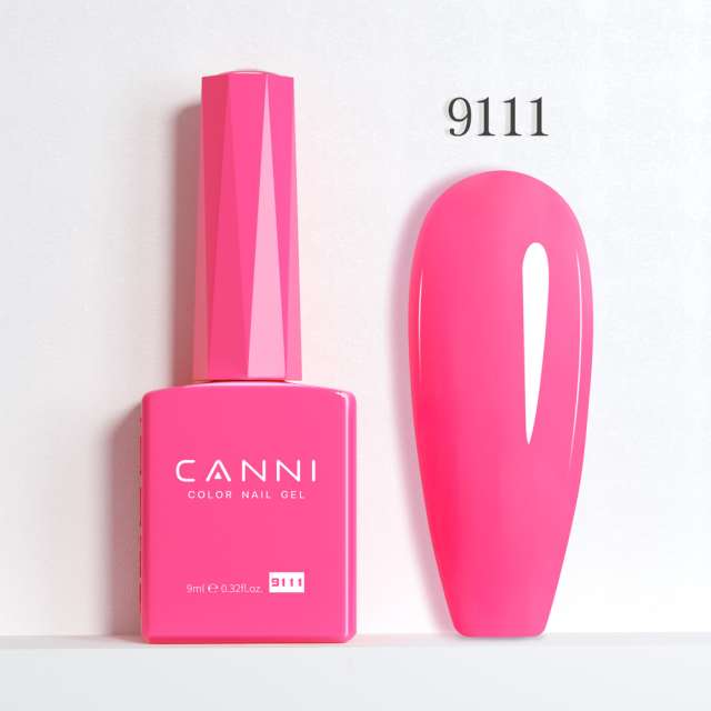 לק ג׳ל קאני 9 מ״ל מספר 9111 סדרה CC4 חברת CANNI