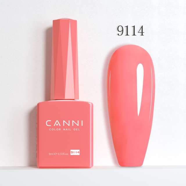 לק ג׳ל קאני 9 מ״ל מספר 9114 סדרה CC4 חברת CANNI