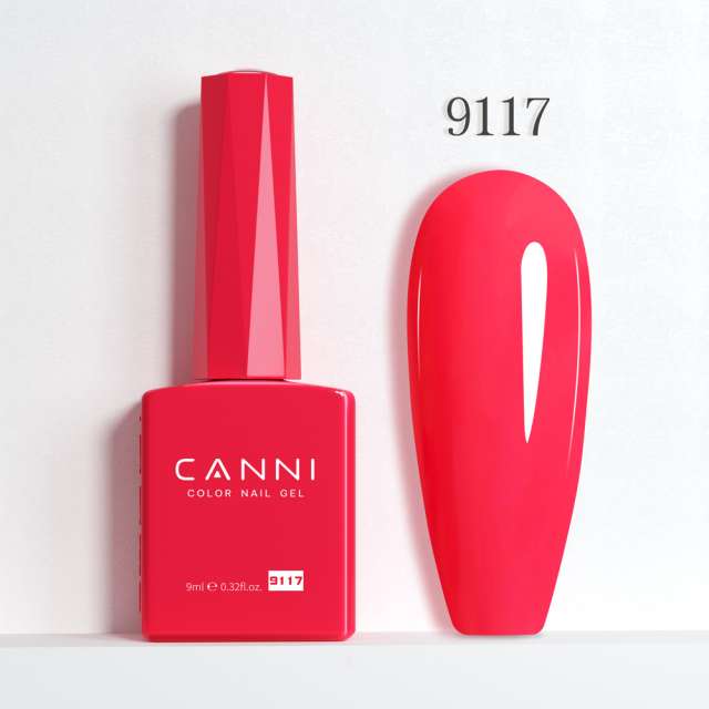 לק ג׳ל קאני 9 מ״ל מספר 9117 סדרה CC4 חברת CANNI