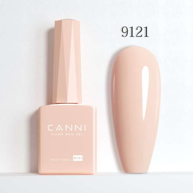 לק ג׳ל קאני 9 מ״ל מספר 9121 סדרה CC4 חברת CANNI
