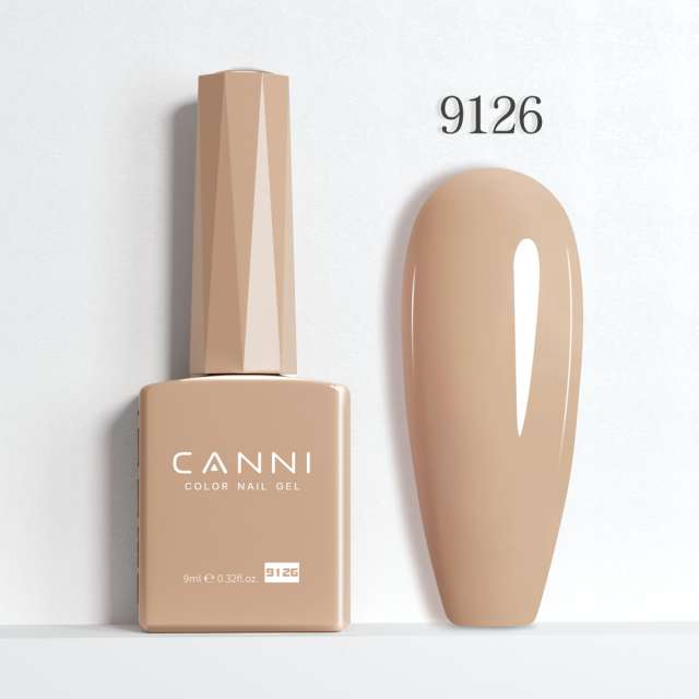 לק ג׳ל קאני 9 מ״ל מספר 9126  סדרה CC4 חברת CANNI