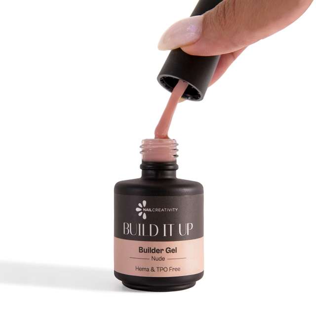 ג’ל בנייה בבקבוק גוון ניוד- BUILD IT UP Nude NAIL CREATIVITY