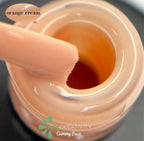 Nail Creativity GUMMY BASE orange cream- גומי ראבר בייס קרם כתום
