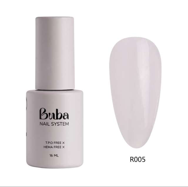 בובה BUBA ראבר בייס  מספר R05 מתאים לאלרגיות  HEMA FREE מכיל 16 מ"ל