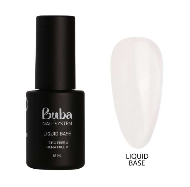 בובה BUBA ליקוויד בייס שקוף  מתאים לאלרגיות  HEMA FREE מכיל 16 מ"ל