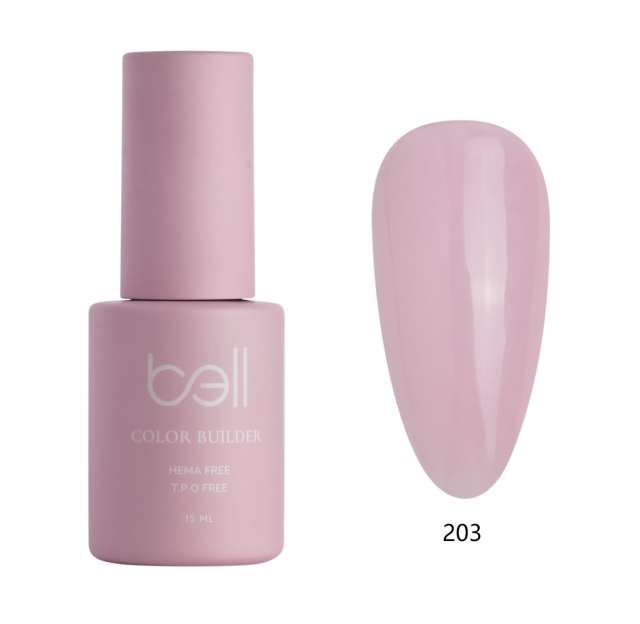 ג'ל בילדר bell בל – HEMA FREE T.P.O FREE גוון 203