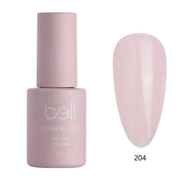 ג'ל בילדר bell בל – HEMA FREE T.P.O FREE גוון 204