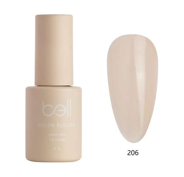 ג'ל בילדר bell בל – HEMA FREE T.P.O FREE גוון 206