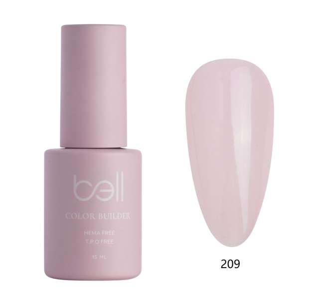 ג'ל בילדר bell בל – HEMA FREE T.P.O FREE גוון 209